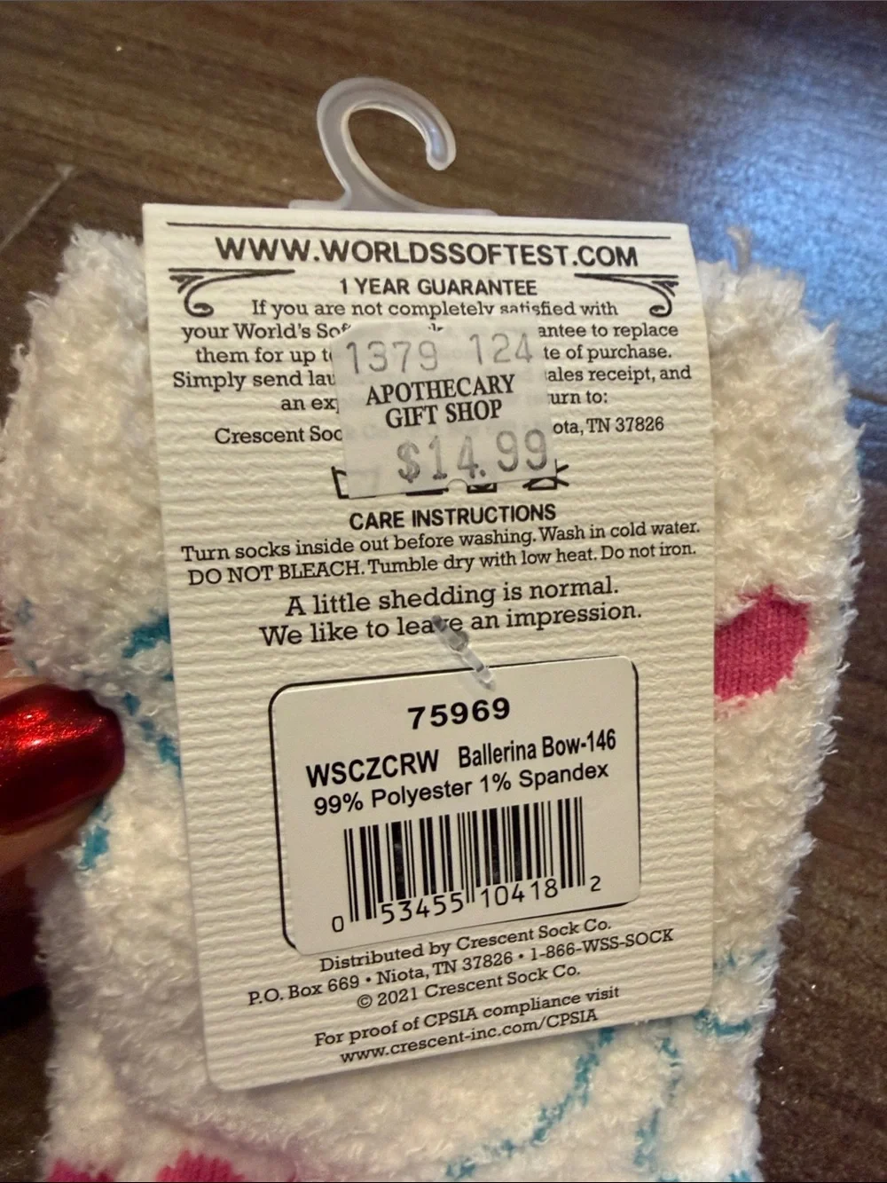 NWT World’s Softest Socks